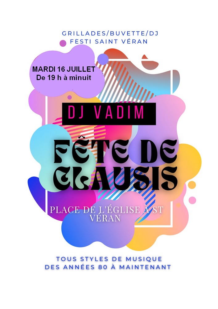 Affiche dj vadim